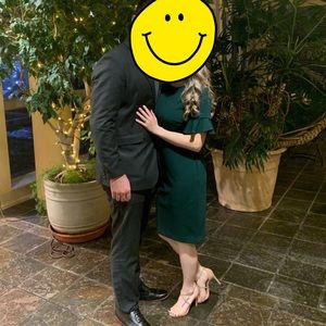 Hunter Green Calvin Klein Dress